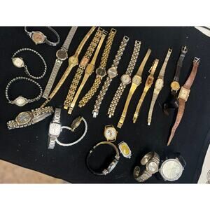 23 Women’s Watches! Seiko, Citizens,Pulsar ect. Parts/Repair.